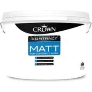 Crown Contract Matt 10L Brilliant White