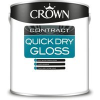 Crown Contract Quick Dry Gloss 2.5L Brilliant White
