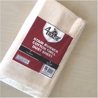 4Trade Dust Sheet Cotton Twill Runner 7200mm x 900mm