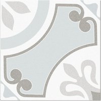 Ramsey Aqua Pre-Scored Glazed Ceramic Wall and Floor Tile 450 x 450mm – Qty 7