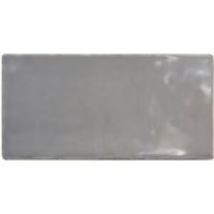Verona Harriet Ceramic Wall Tile Dove Grey 75 x 150mm - Qty 38
