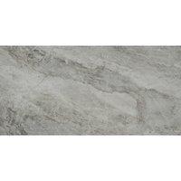 Verona Raegan Montana Glazed Porcelain Wall & Floor Tile Grey 615 x 308mm Pack of 7