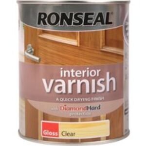 Ronseal Interior Varnish - Gloss Clear 750ml