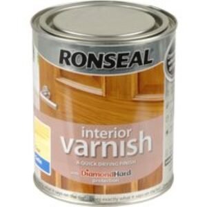 Ronseal Interior Varnish - Satin Clear 750ml