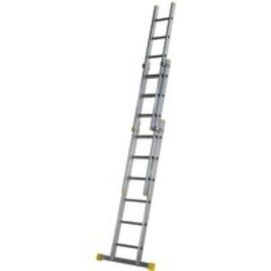 Werner 57712020 Square Rung Triple Extension Ladder 1.89m