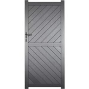Readymade Gates Cambridge Pedestrian Gate 1.2m x 1.6m Grey