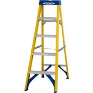 Werner 7160518 5 Tread Fibreglass Swingback Steps