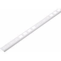 Homelux Tile Trim 2.44m x 9mm White HTRT9