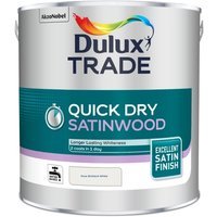 Dulux Trade Quick Dry Satinwood 2.5L Pure Brilliant White