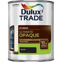 Dulux Trade Weathershield Ultimate Opaque Black 1L