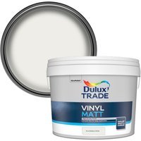 Dulux Trade Vinyl Matt 10L Pure Brilliant White