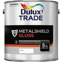Dulux Metalshield Gloss Paint White 2.5L