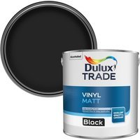 Dulux Trade Vinyl Matt Emulsion 2.5L Black
