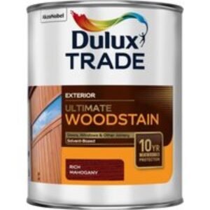 Dulux Trade Weathershield Ultimate Woodstain Rich Mahogany 1L