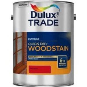 Dulux Colour Dimensions Weathershield Aquatech Woodstain Red 5L