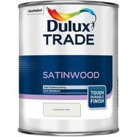 Dulux Trade Satinwood Paint 1L Pure Brilliant White