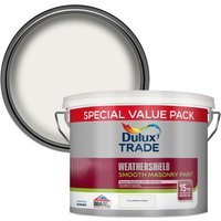 Dulux Trade Weathershield Smooth Masonry 7.5L Pure Brilliant White