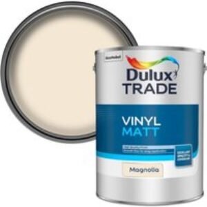 Dulux Trade Vinyl Matt Emulsion Paint 5L Magnolia