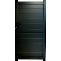 Readymade Gates Dartmoor Pedestrian Gate 900mm x 2.2m Black