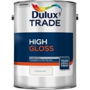Dulux Trade High Gloss Paint 5L Pure Brilliant White