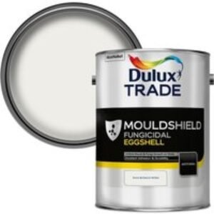 Dulux Trade Quick Drying Eggshell Mouldshield 5L Pure Brilliant White