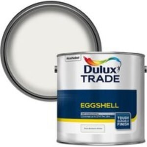 Dulux Trade Eggshell Paint 2.5L Pure Brilliant White
