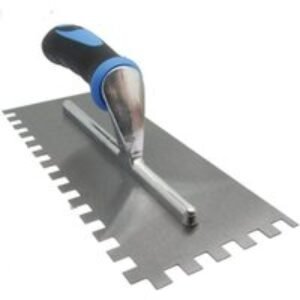 Genesis 909 10 x 10mm Soft Grip Square Notch Trowel 280 x 130mm
