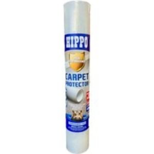 Hippo Carpet Protector 600mm x 66.67m Clear