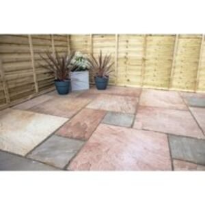 Bradstone Natural Sandstone Patio Pack Buff Mix 15.84m2