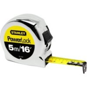 Stanley Powerlock Tape 5m 16'