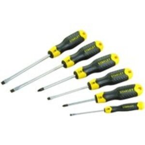Stanley 6PC Cushiongrip Screwdriver Set