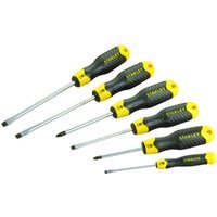 Stanley 6PC Cushiongrip Screwdriver Set