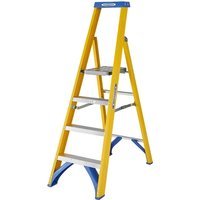 Werner 7170418 Fibreglass Platform Stepladder 4 Tread