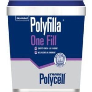 Polycell Polyfilla One Fill Lightweight Filler - 1L
