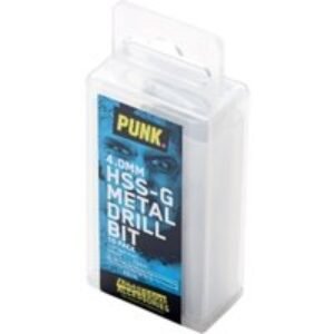 Punk 4.0mm HSS-g Drill Bit Pack 10