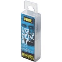 Punk 2.5mm HSS-g Drill Bit Pack 10