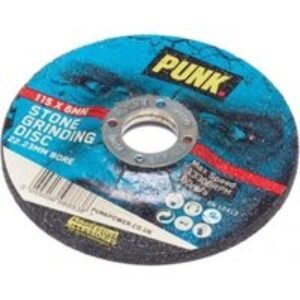 Punk Abracs 115mm x 6.0mm x 22.23mm Stone Grinding Abrasive Disc