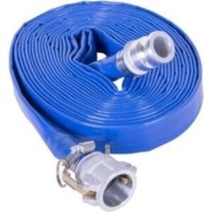 Obart PVC Layflat Hose Blue 3in x 50m