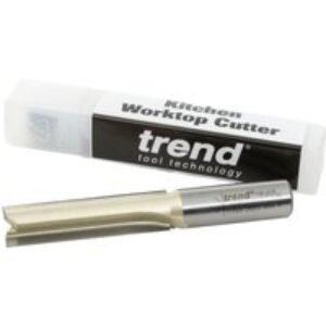 Trend 1/2" TCT Two Flute Straight Worktop Router Cutter 12.7mm x 50mm