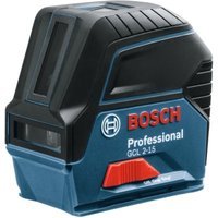 Bosch Gcl 2-15 RM1 Combi Laser, Cross Line 2 Point Laser, RM1 Mount & Target Plate