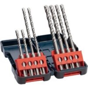 Bosch SDS Plus 8PC Tough Box Single 2607019904