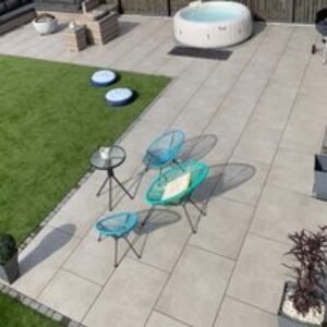 Vitripiazza Dusk Porcelain Paving Sand 900x600x20mm Pack of 40