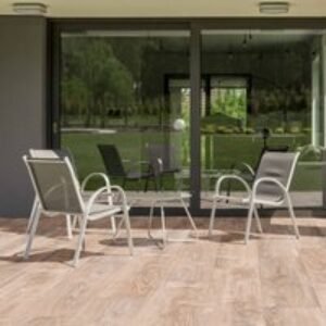 Vitripiazza Plank Porcelain Paving Light Oak 1200x300x20mm Pack of 64