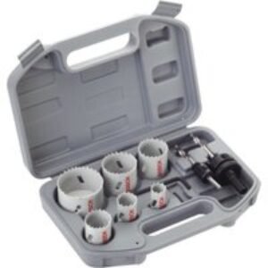 Bosch 9-Piece HSS Bi-Metal Holesaw Set For Plumbers