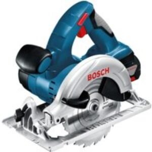 Bosch Gks 18V-LI 18V Circular Saw with 2 x 5.0 Ah Batteries and Charger in A L-BOXX