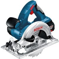 Bosch Gks 18V-LI 18V Circular Saw with 2 x 5.0 Ah Batteries and Charger in A L-BOXX