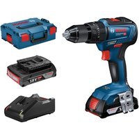 Bosch 06019H5370 Gsb 18V-55 Professional Brushless Combi Drill 18V 2 x 2AH