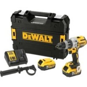 DeWalt XR 18V Cordless Brushless 3 Speed Combi Drill 2 X 5Ah Li-Ion Batteries DCD996P2