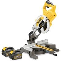 DeWalt DCS777T2 Mitre Saw Xr Flexvolt 54V Cordless 216mm (2 x 6.0AH Batteries)