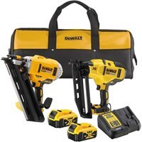 DeWalt DCK2046P2-GB 18V Nail Gun Twin Pack